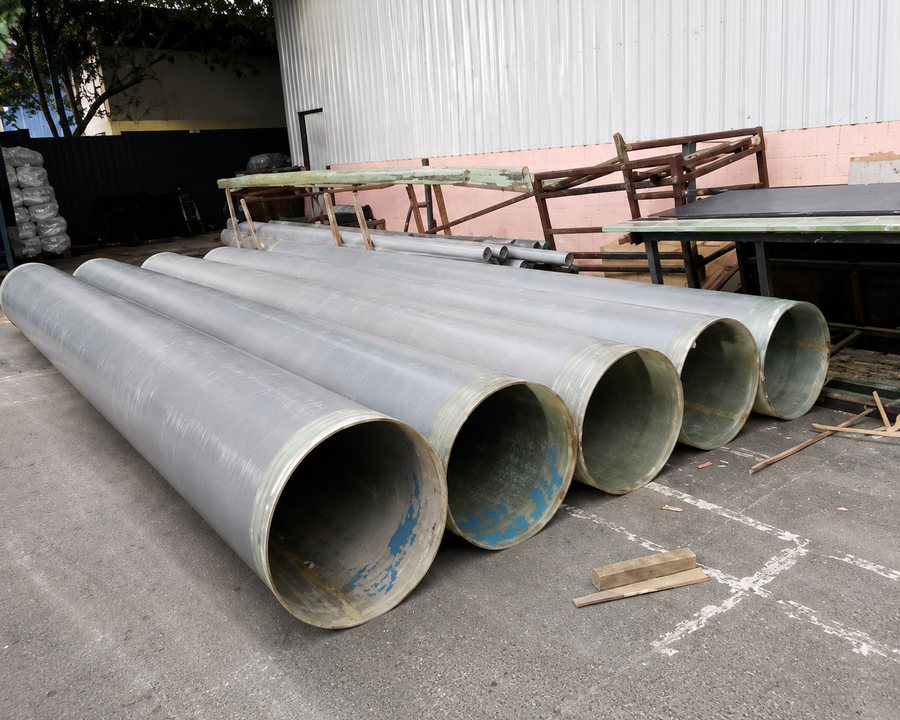 FRP ducting fabricated by L&S Advance